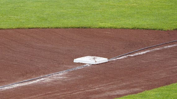 Baseball plate in empty field Finding pandemic guidance in the sports world