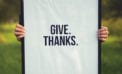Give thanks Showing gratitude leads to a healthier life