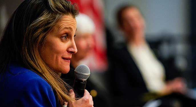 The left’s knee-jerk reaction to Freeland harassment