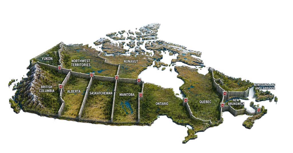 Canada still trades like 13 separate countries