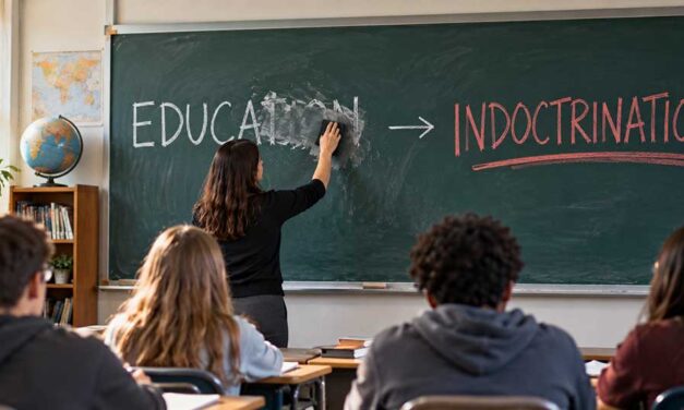 Kids need to be protected from school indoctrination